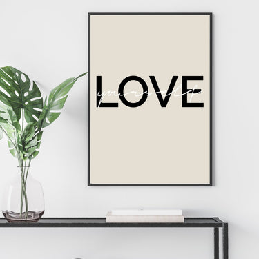Love Yourself II Poster - D'Luxe Prints