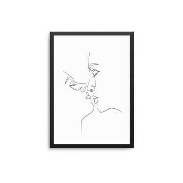 Lovers Outline - D'Luxe Prints