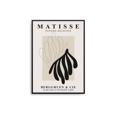 Matisse Curves - Beige Tones - D'Luxe Prints