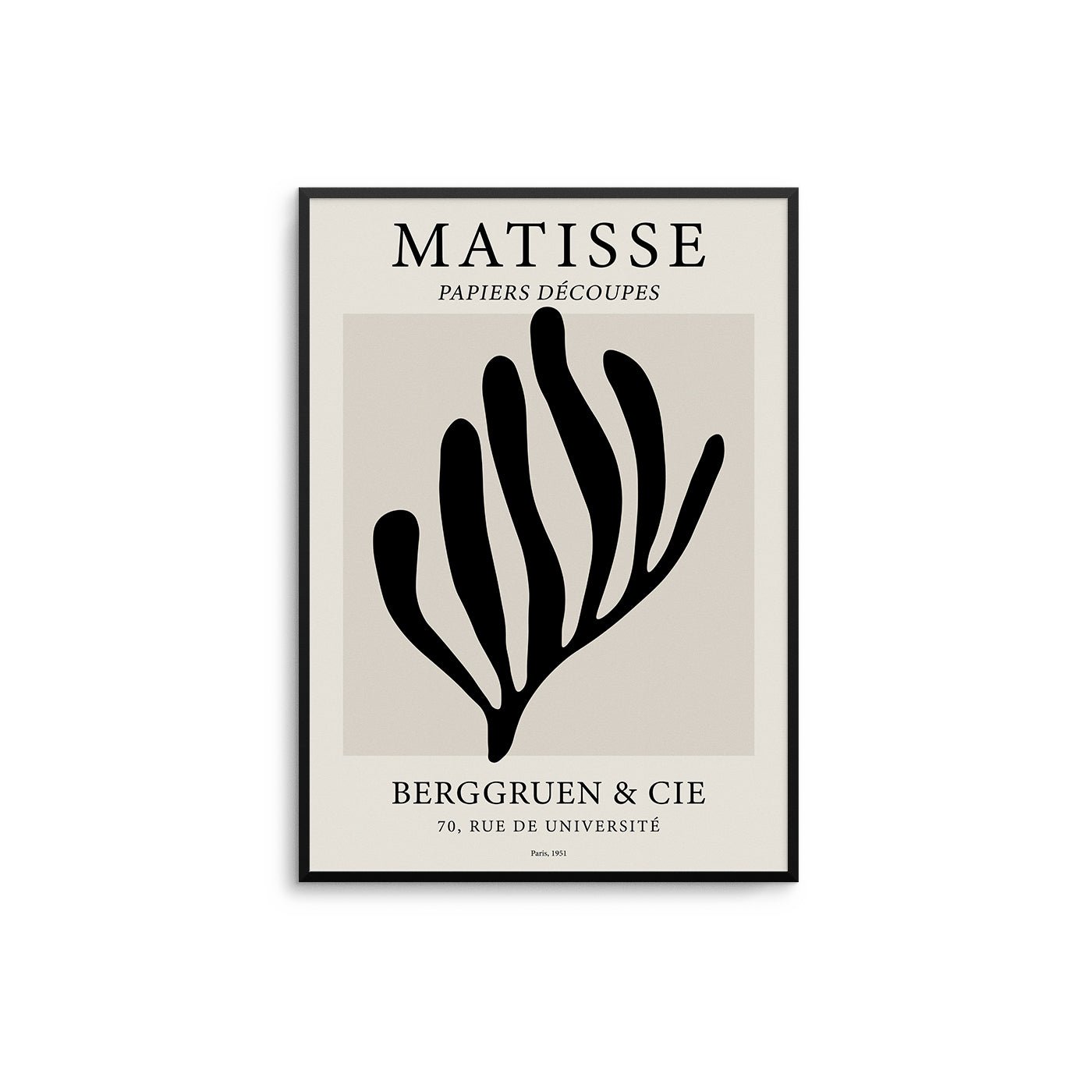 Matisse Cut Out Curve - D'Luxe Prints