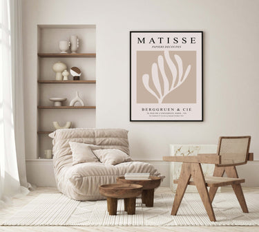 Matisse Cut Out Curve Poster - D'Luxe Prints
