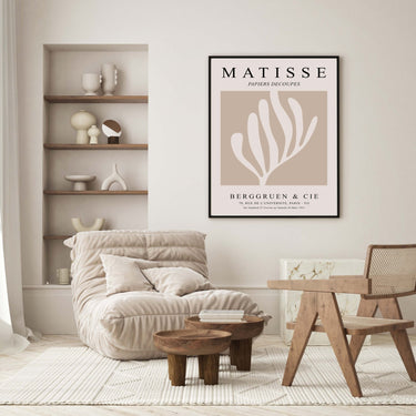 Matisse Cut Out Curve Poster - D'Luxe Prints