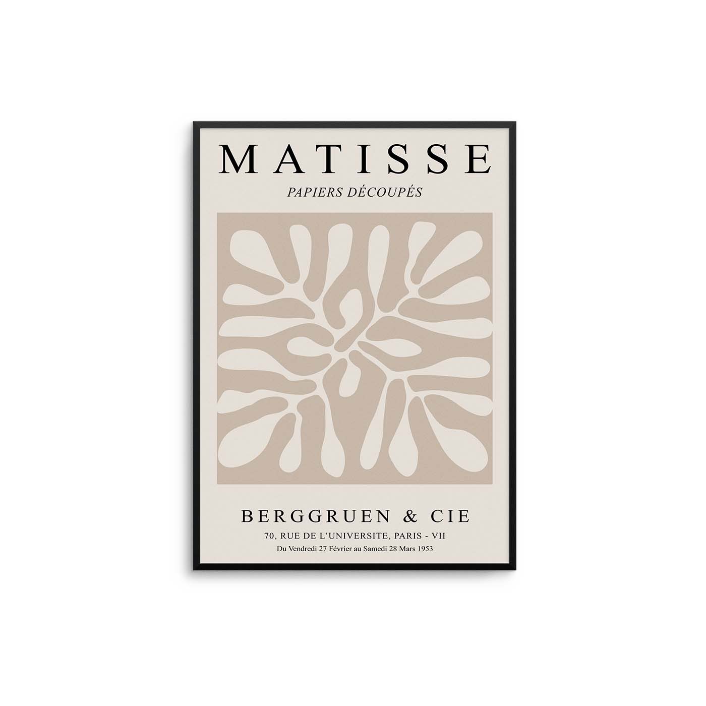 Matisse Cut Out Curves Poster - D'Luxe Prints