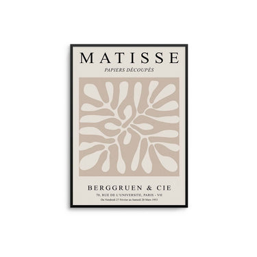 Matisse Cut Out Curves Poster - D'Luxe Prints