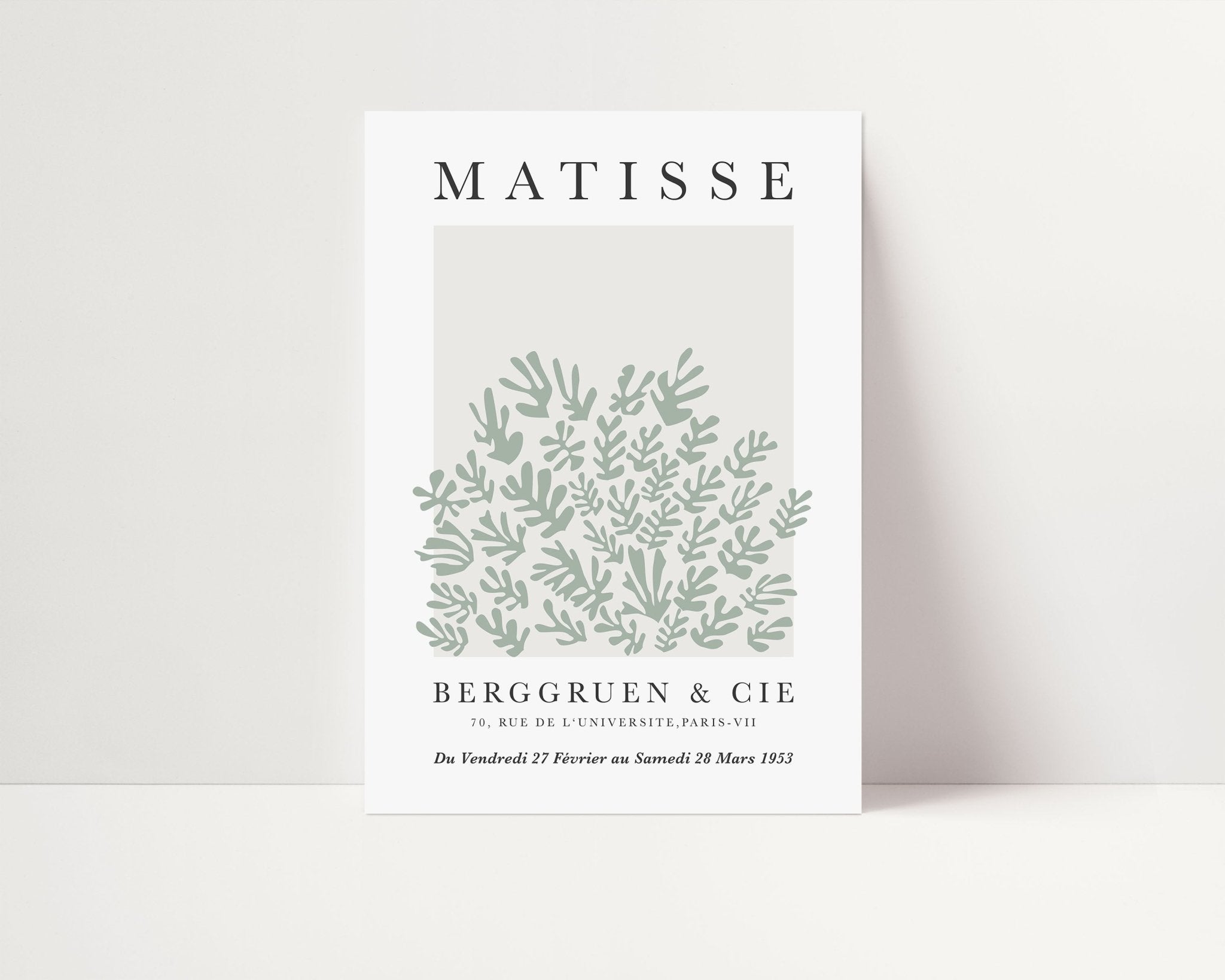 Matisse Cut-Out Exhibition - D'Luxe Prints