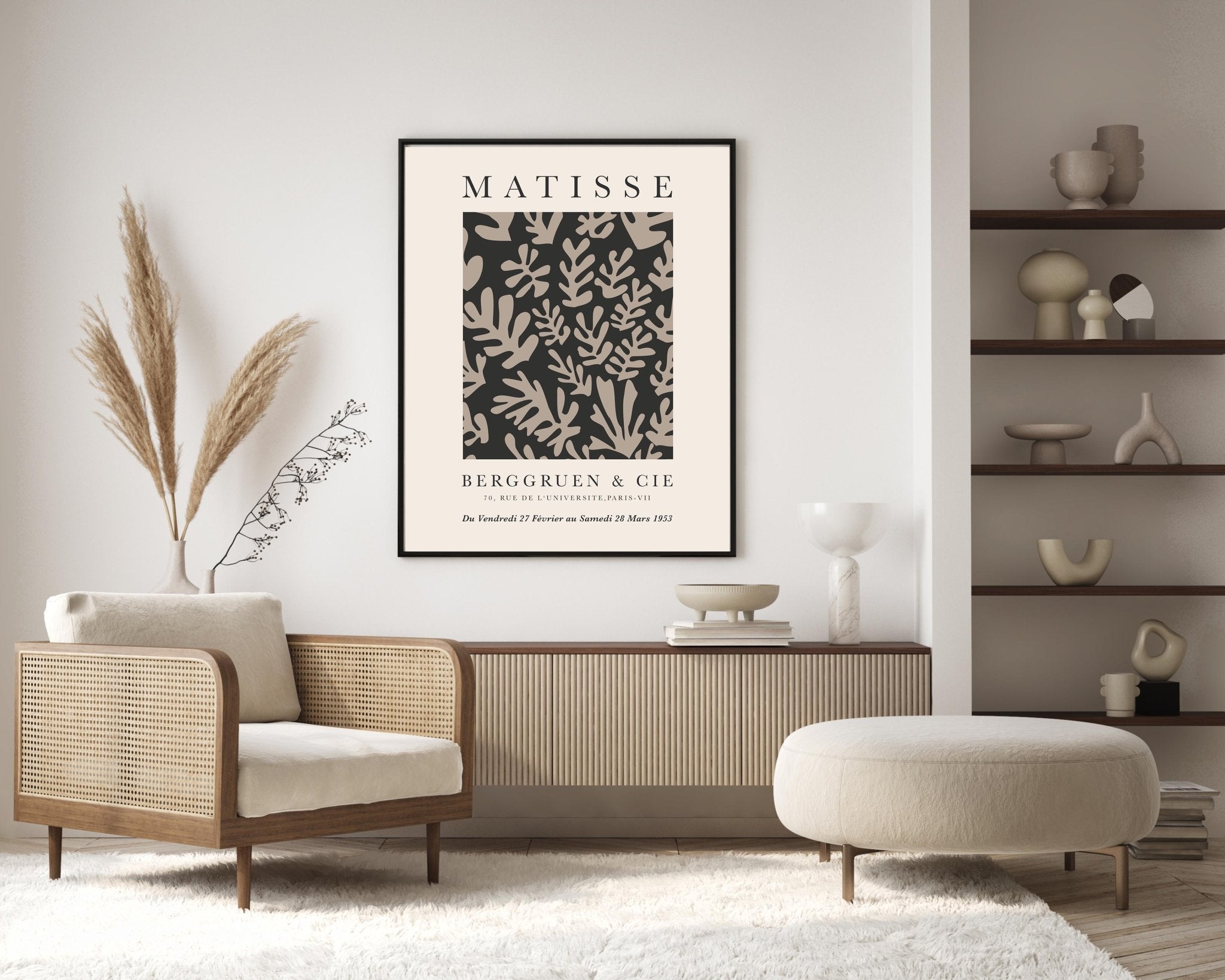 Matisse Cut-Out Exhibition Poster - D'Luxe Prints