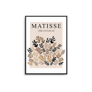 Matisse Cut Outs - Beige Brown - D'Luxe Prints