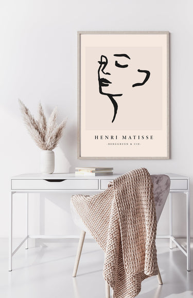 Matisse Face II - D'Luxe Prints