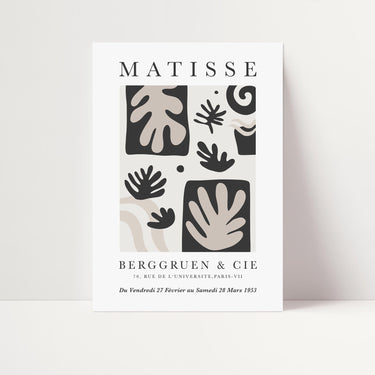 Matisse Formes Poster - D'Luxe Prints