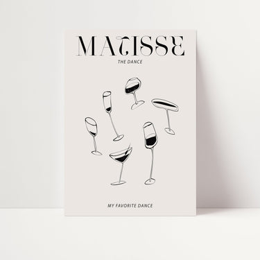 Matisse Glasses Dance Poster - D'Luxe Prints