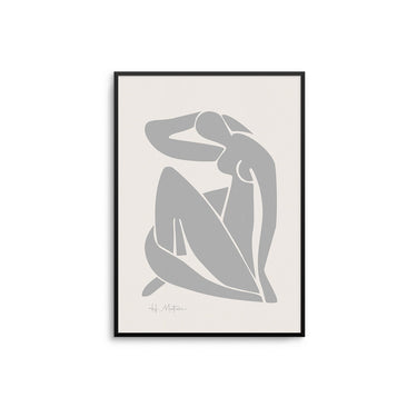 Matisse Grey Pose - D'Luxe Prints