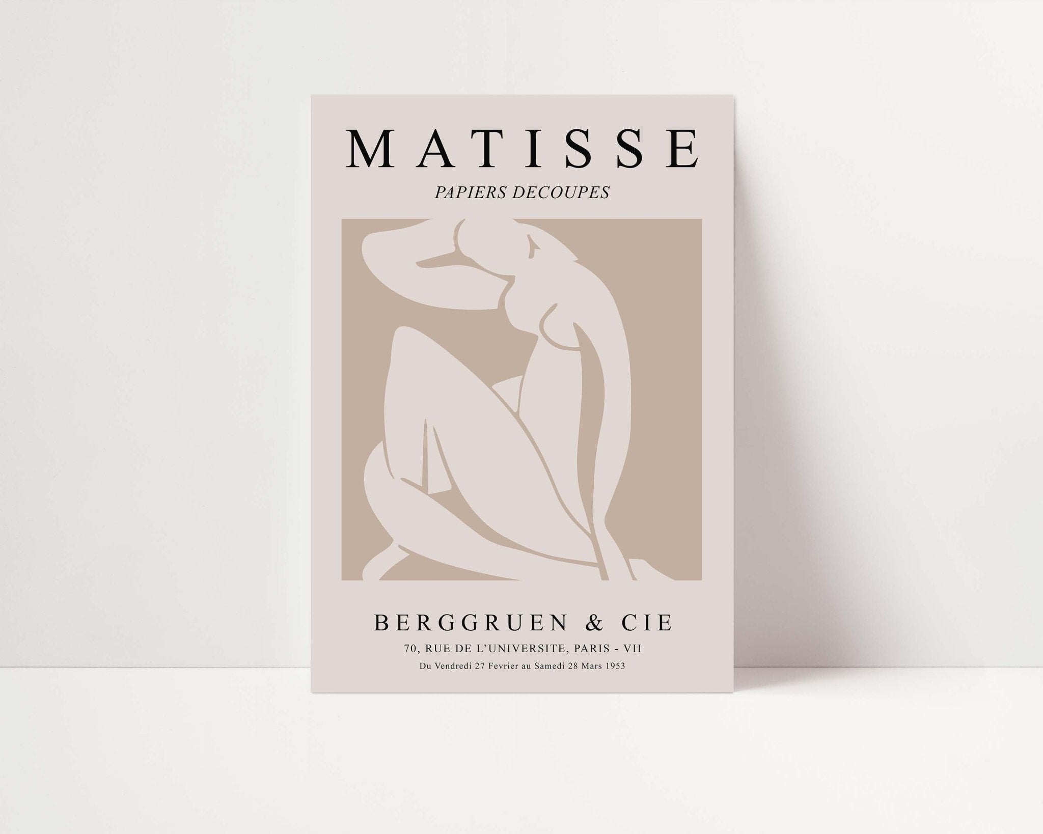 Matisse Nude II Poster - D'Luxe Prints
