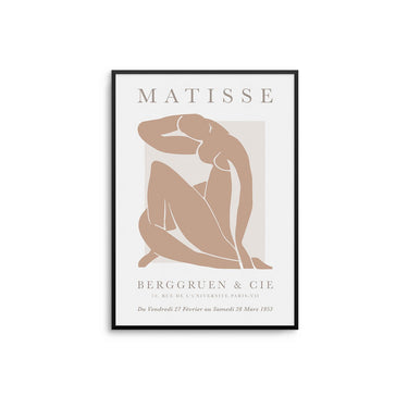 Matisse Orange Pose - D'Luxe Prints