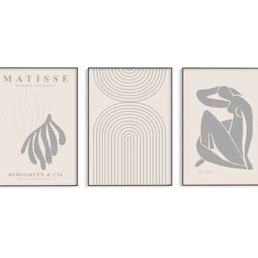 Matisse Rain Trio Set II - D'Luxe Prints