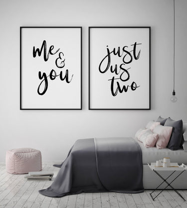 Me & You | Just Us Two Set - D'Luxe Prints