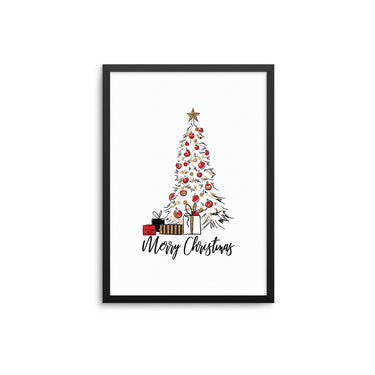 Merry Christmas Tree & Gifts - D'Luxe Prints