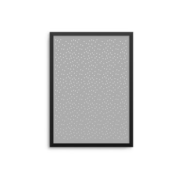 Mini Polka Dots Grey|White - D'Luxe Prints