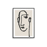 Modern Abstract Face - D'Luxe Prints