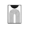 Mono Mid Century Arch - D'Luxe Prints