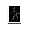 Monochrome Abstract Woman II - D'Luxe Prints