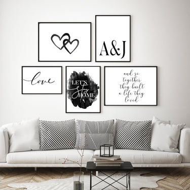 Monochrome Gallery Set - D'Luxe Prints