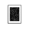 Monochrome Minimal Line I - D'Luxe Prints