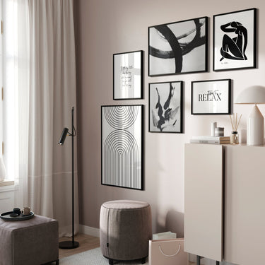 Monochrome Rope Gallery - D'Luxe Prints