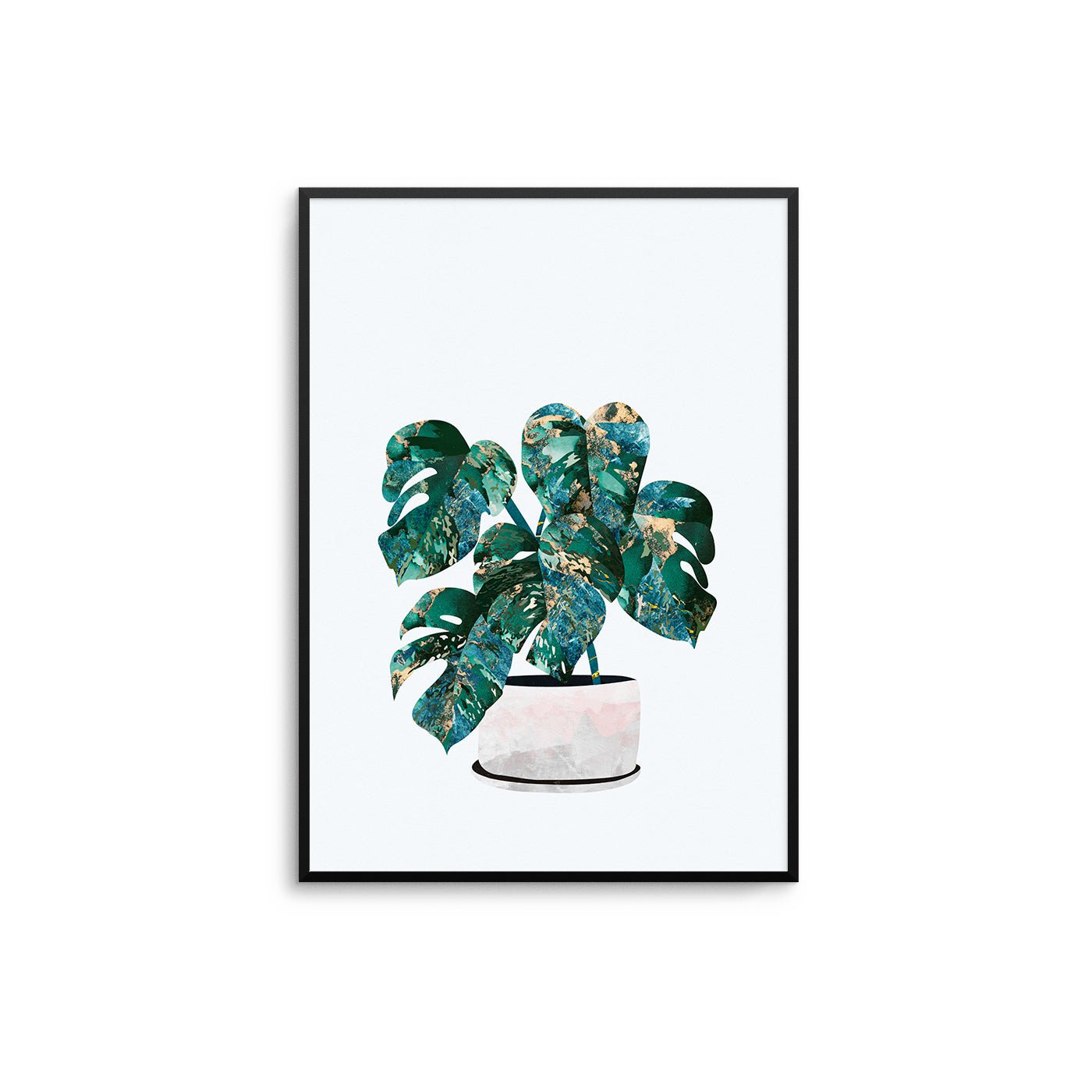 Monstera Plant Poster - D'Luxe Prints