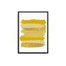 Mustard & Gold Strokes - D'Luxe Prints