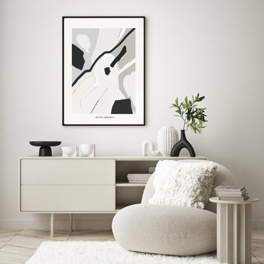 Muted Abstract - D'Luxe Prints