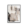 Muted Neutral Strokes III - D'Luxe Prints