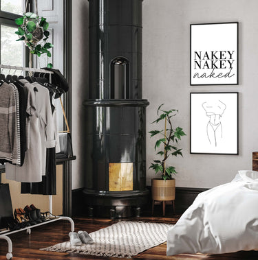 Nakey Nakey Naked II Poster - D'Luxe Prints