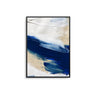 Navy | Beige Acrylic Strokes - D'Luxe Prints