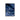 Navy Blue & Silver Glitter Agate II - D'Luxe Prints