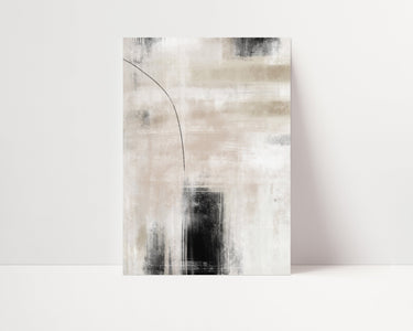 Neutral Abstract I - D'Luxe Prints