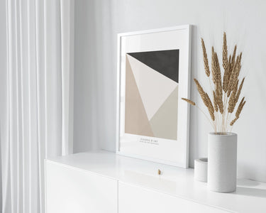 Neutral Forme Poster - D'Luxe Prints