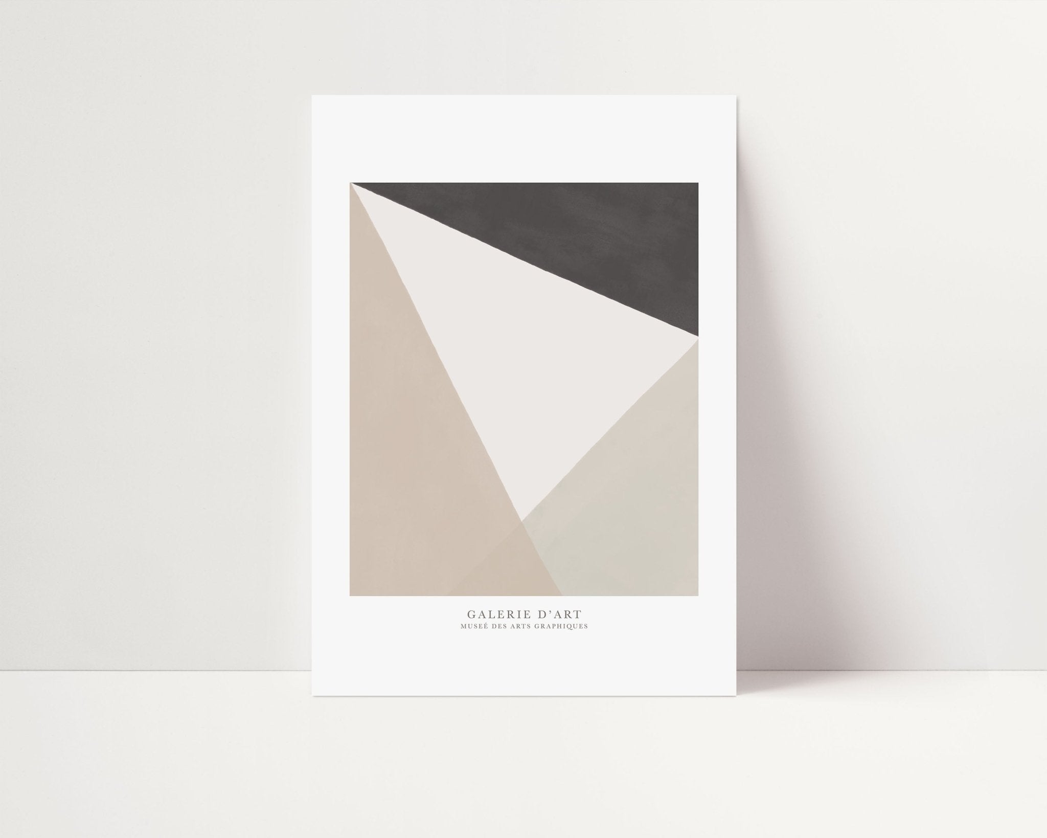 Neutral Forme Poster - D'Luxe Prints