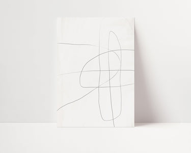 Neutral Lines II - D'Luxe Prints