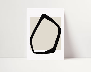 Nought Abstract - D'Luxe Prints