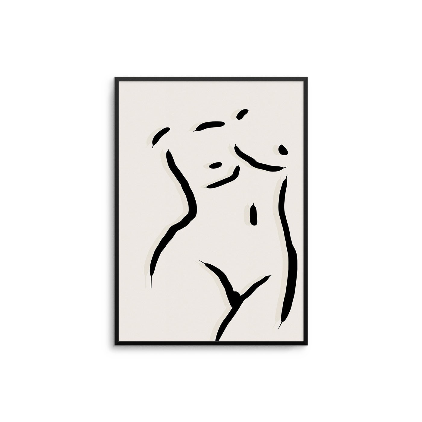 Nude Figure - D'Luxe Prints