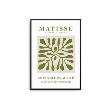 Olive Matisse Cut Outs - D'Luxe Prints