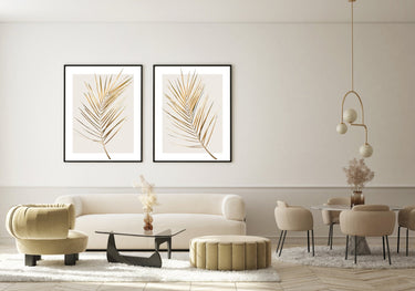 Palm Gold Leaves I - D'Luxe Prints