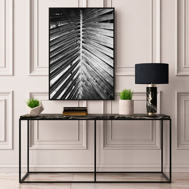 Palm Leaf Monochrome - D'Luxe Prints