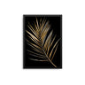 Palm Leaves Gold Black I - D'Luxe Prints