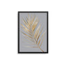 Palm Leaves Gold Grey - D'Luxe Prints