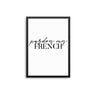 Pardon My French - D'Luxe Prints