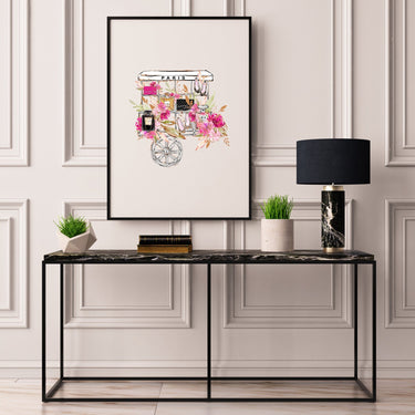 Paris Flower Cart - D'Luxe Prints