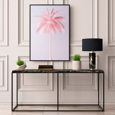 Pastel Pink Palm Tree - D'Luxe Prints