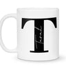 Personalised Initial & Name Mug II - D'Luxe Prints