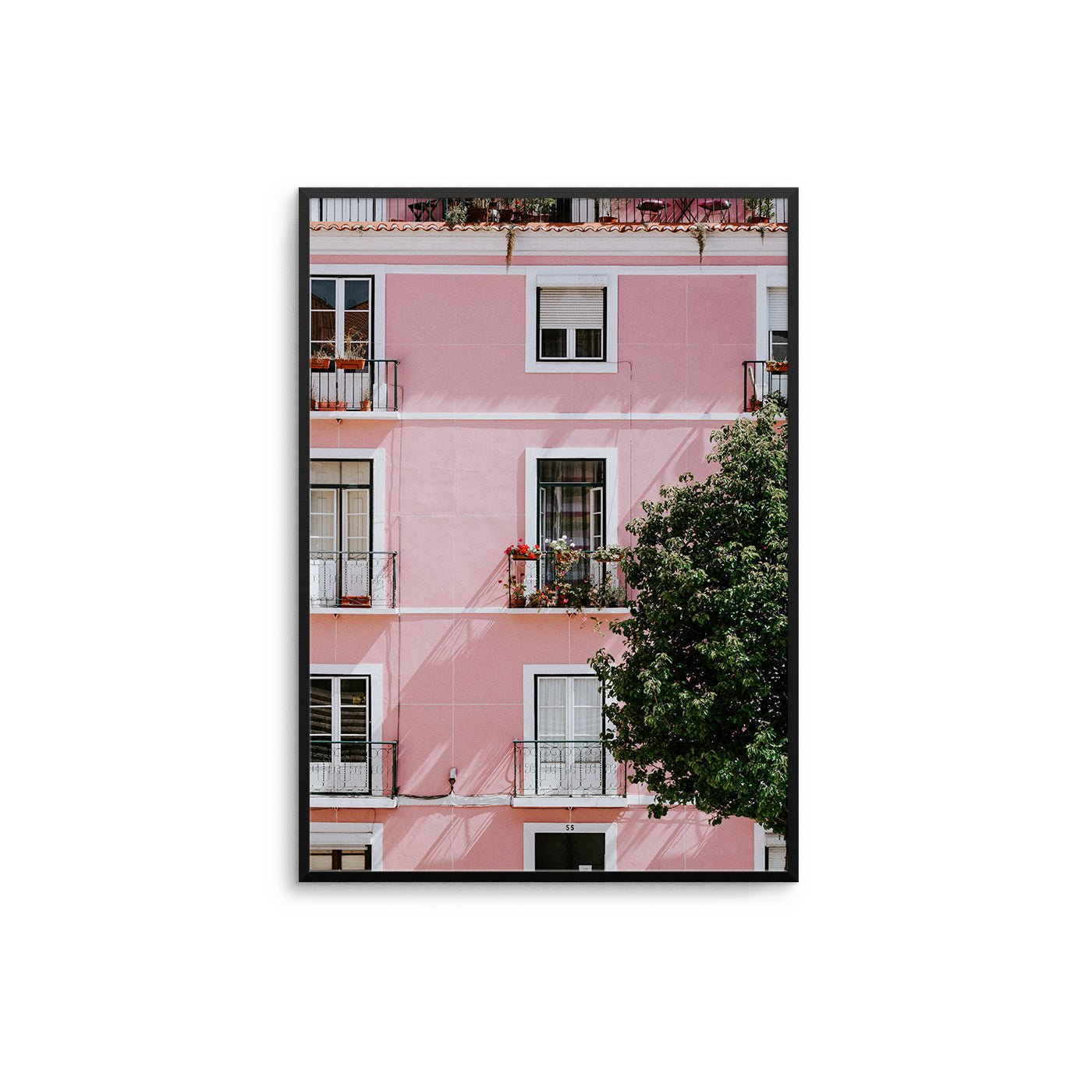 Pink Apartments - D'Luxe Prints
